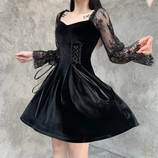 Gothic Lolita Style Vintage Dress  8