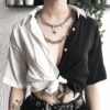 Gothic Loose Sexy Crop T-Shirt 6