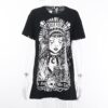 Gothic Witch Print Long Tee 5