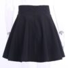High Waist Pleated Lace Up  Gothic Skirt 4