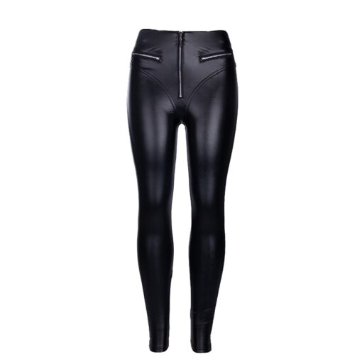 Sexy Gothic PU Leature Skinny Pant 5