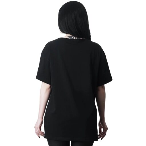 Harajuku Gothic Printed Oversize T-Shirt 3