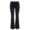 Streetwear Gothic Flared Pant 5
