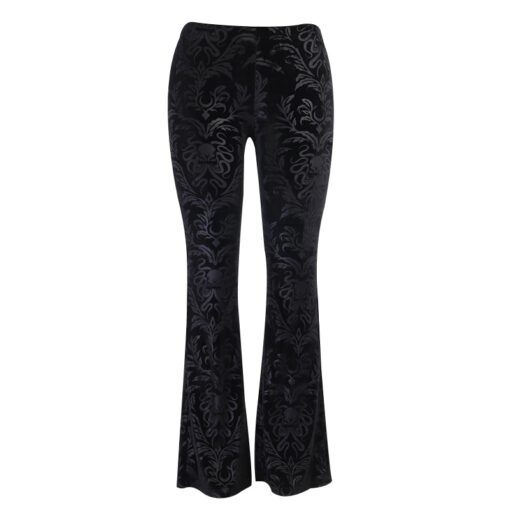 Streetwear Gothic Flared Pant 5