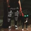 Streetwear Letter Printed Gothic Pant 2